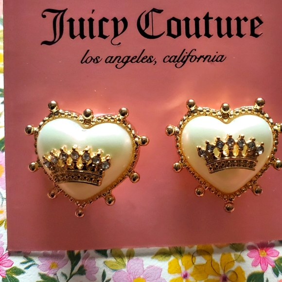 Juicy Couture 💕👑 Earrings - Picture 5 of 8